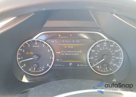 2020 Nissan Murano Sv z USA, uszkodzony, nr VIN 5N1AZ2BS3LN106949